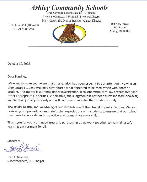 Family letter