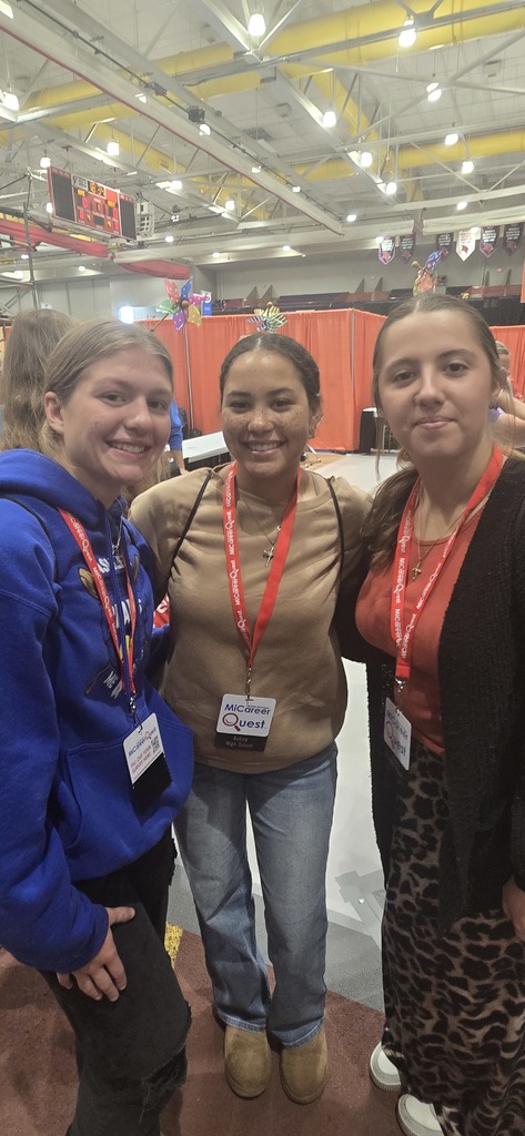 Students earned pinwheels for doing an activity.