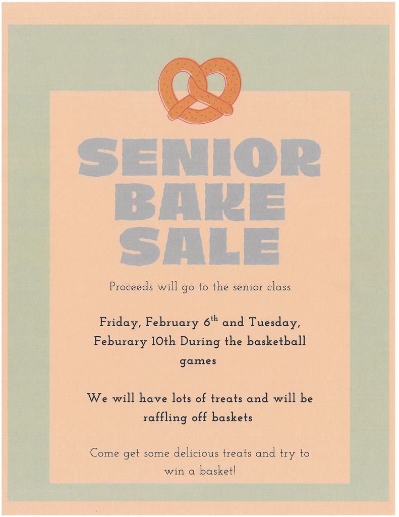 Senior Fundraiser Flyer