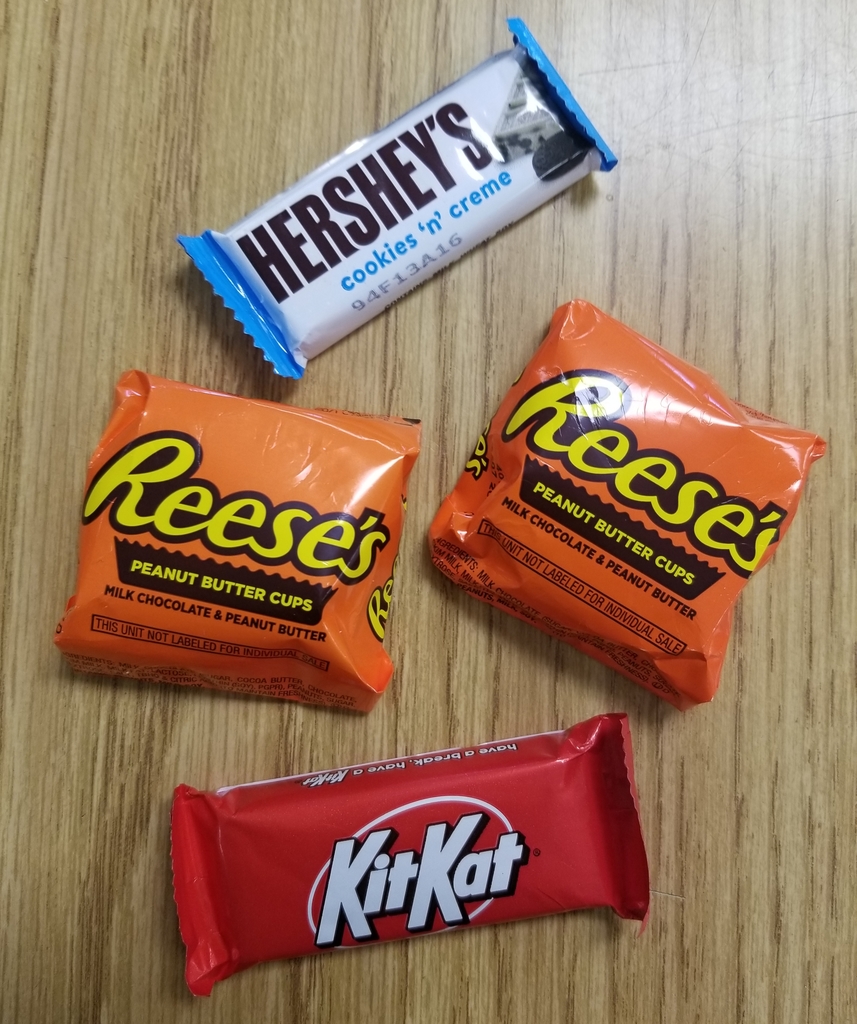 Treats reciprocated by our custodial staff!