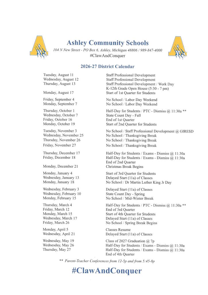 calendar
