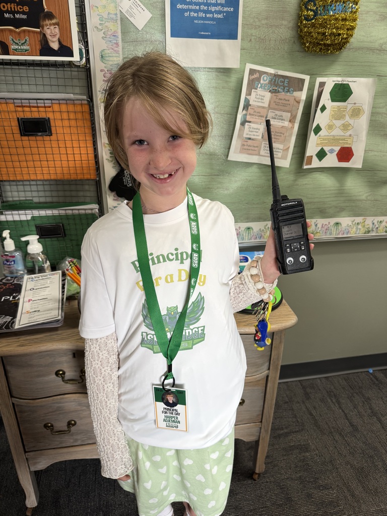 Principal for a Day in action!