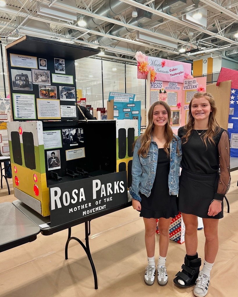 Two of our state competitors in NHD