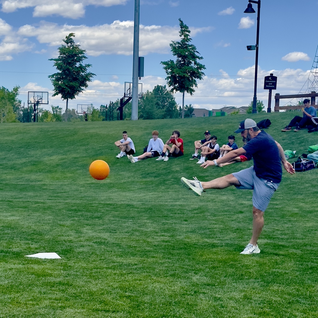 8th grade vs  staff kickball tourney