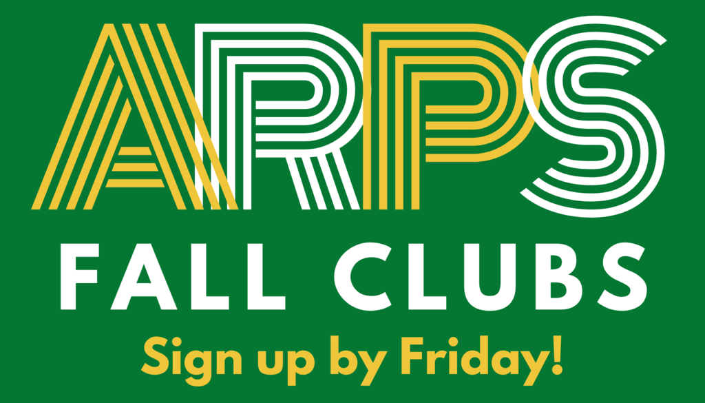 fall clubs signup