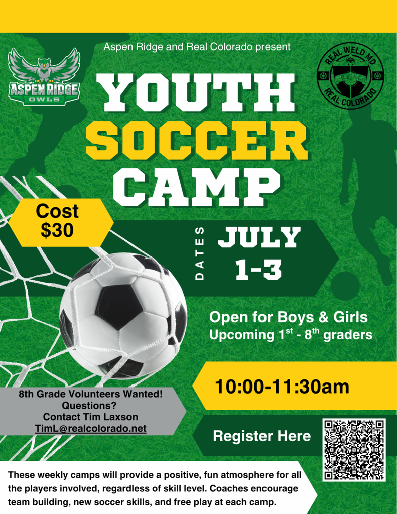 soccer camp flyer