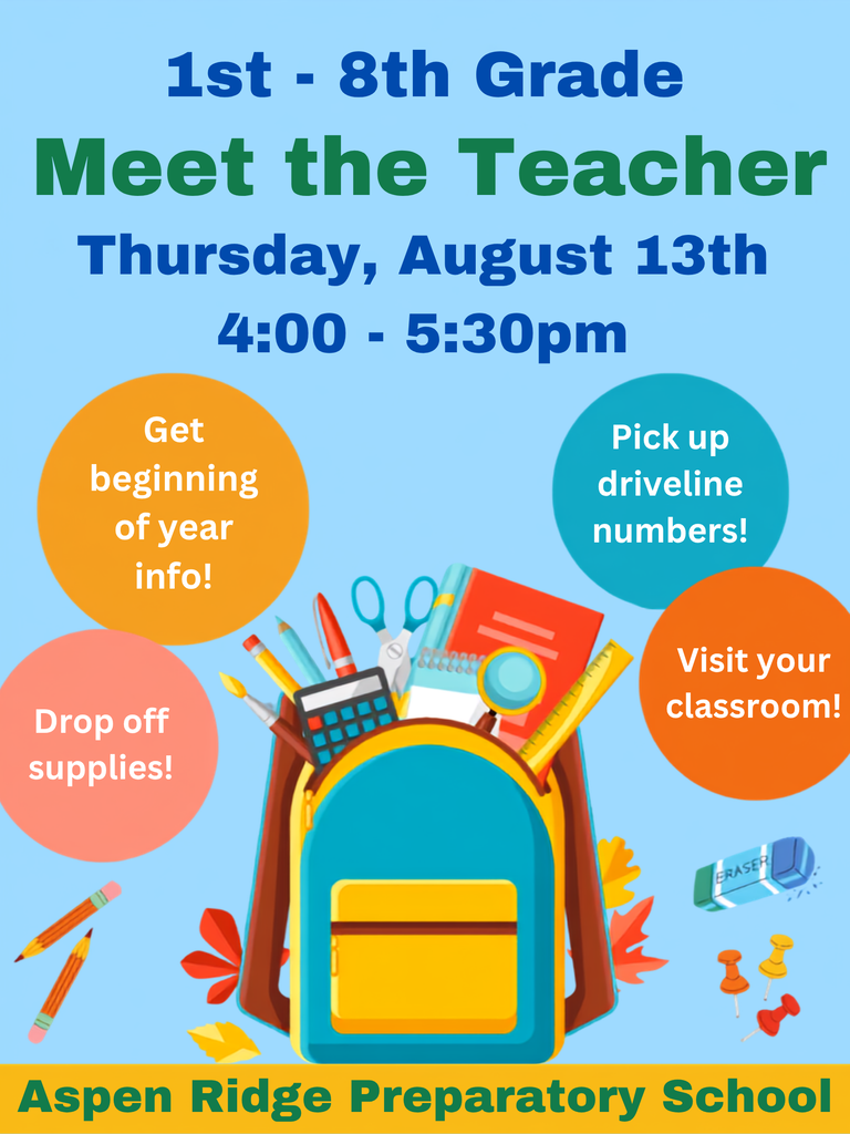 Meet the Teacher flyer