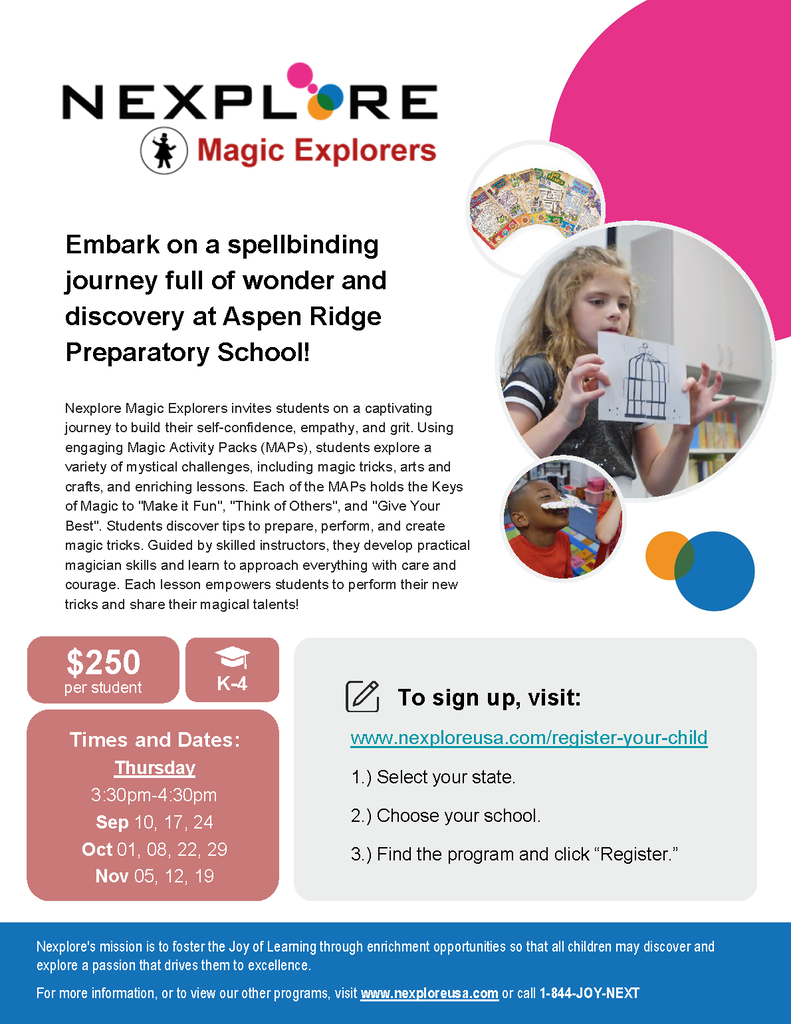 nexplore flyer