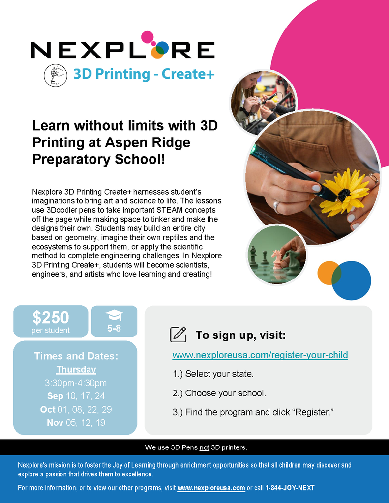 nexplore flyer