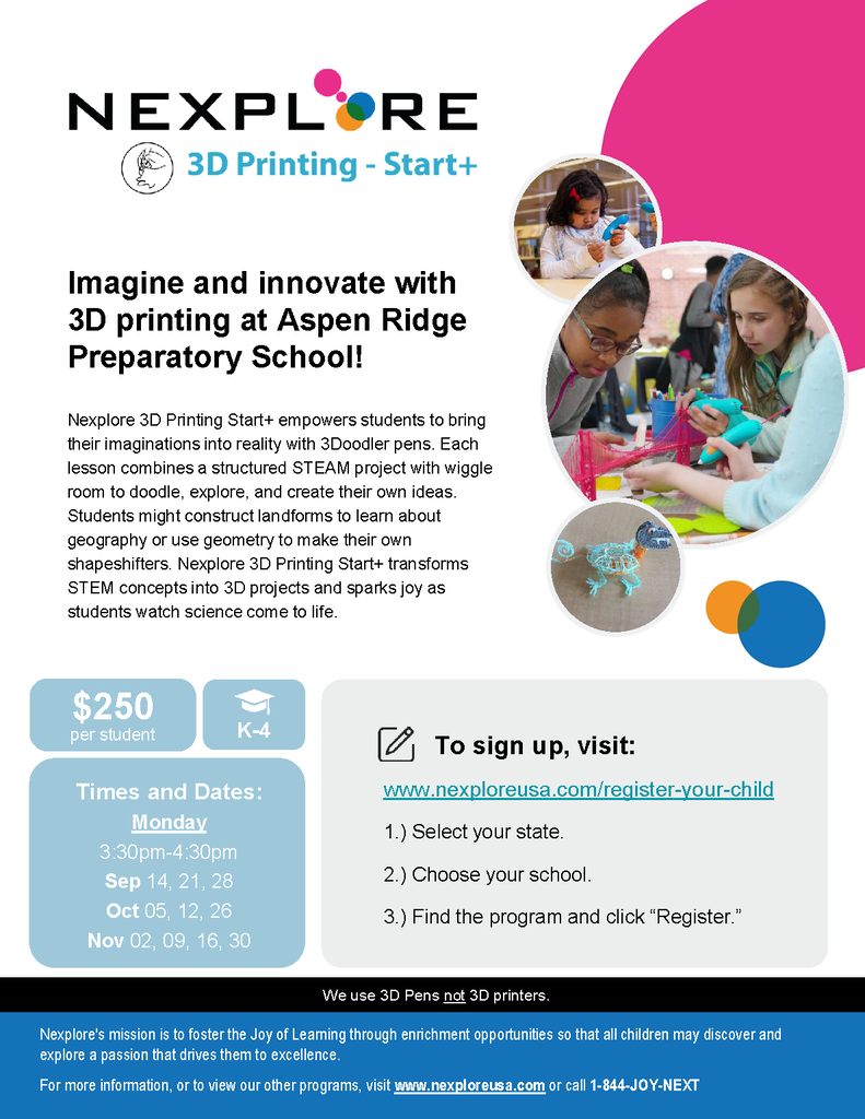 nexplore flyer