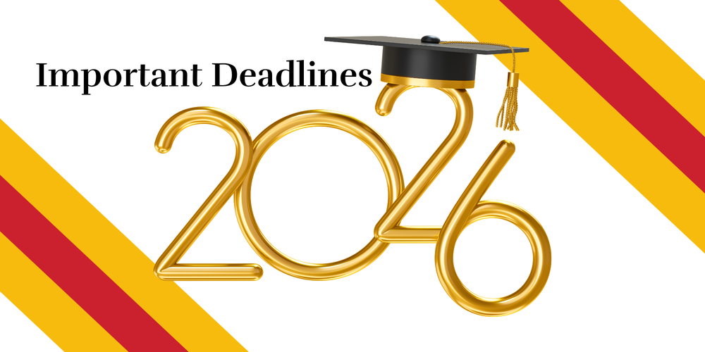 Important Deadlines for 2026 Seniors