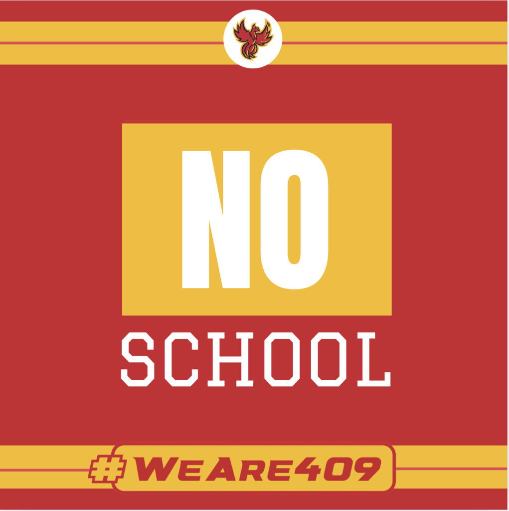 No School Sign