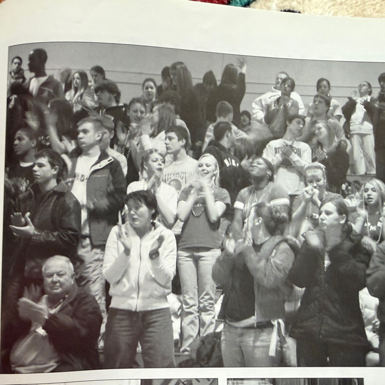 students celebrating 