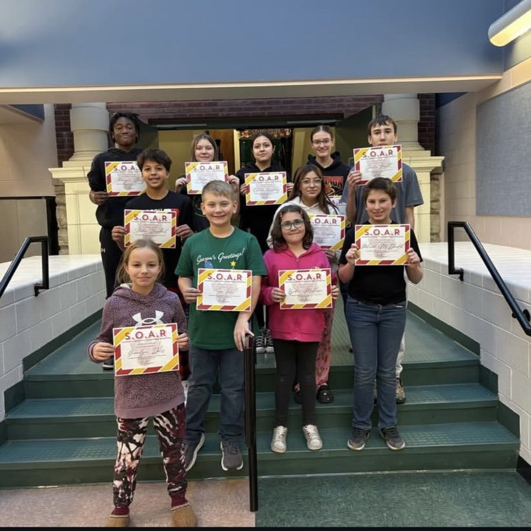 students getting certificates 