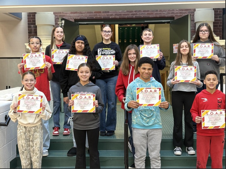 students receiving awards 