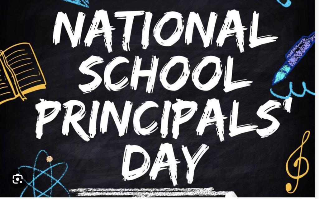 National School Principals' day banner