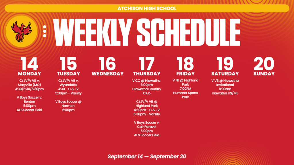 ahs weekly