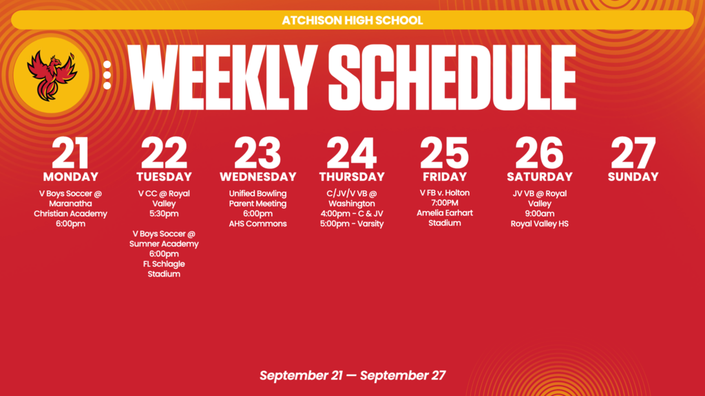 ahs weekly