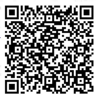 QR code containing link for kindergarten sign-up