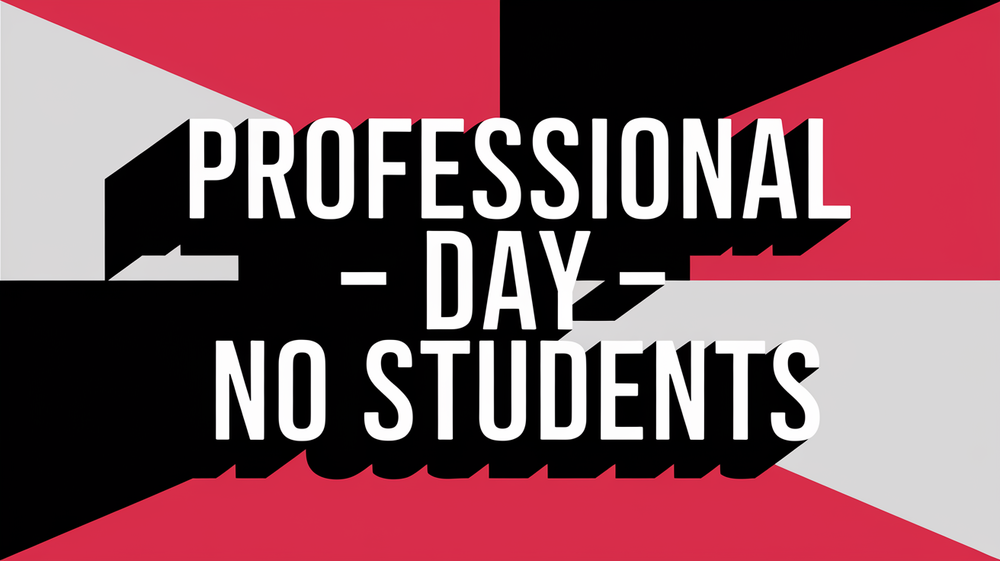 Professional Day/No School 10/11/24