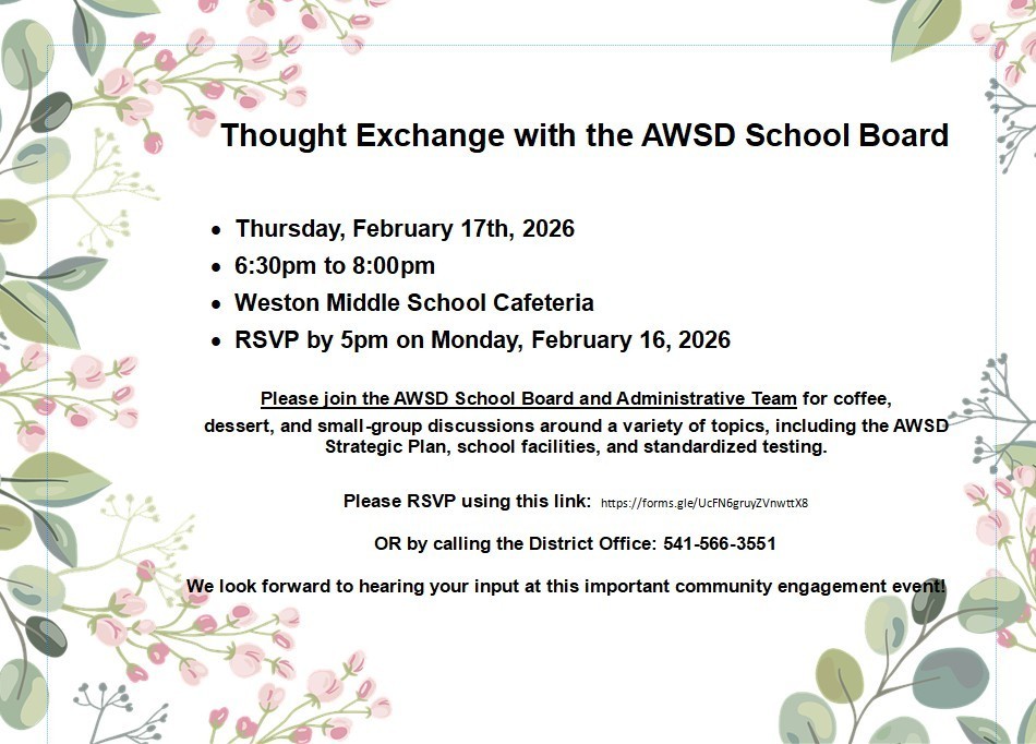 AWSD Thought Exchange 2/17/26