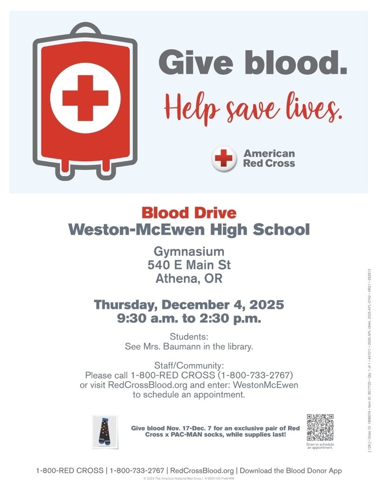 Blood Drive Image that includes the same text as the description