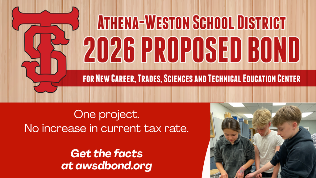 district bond graphic with science students