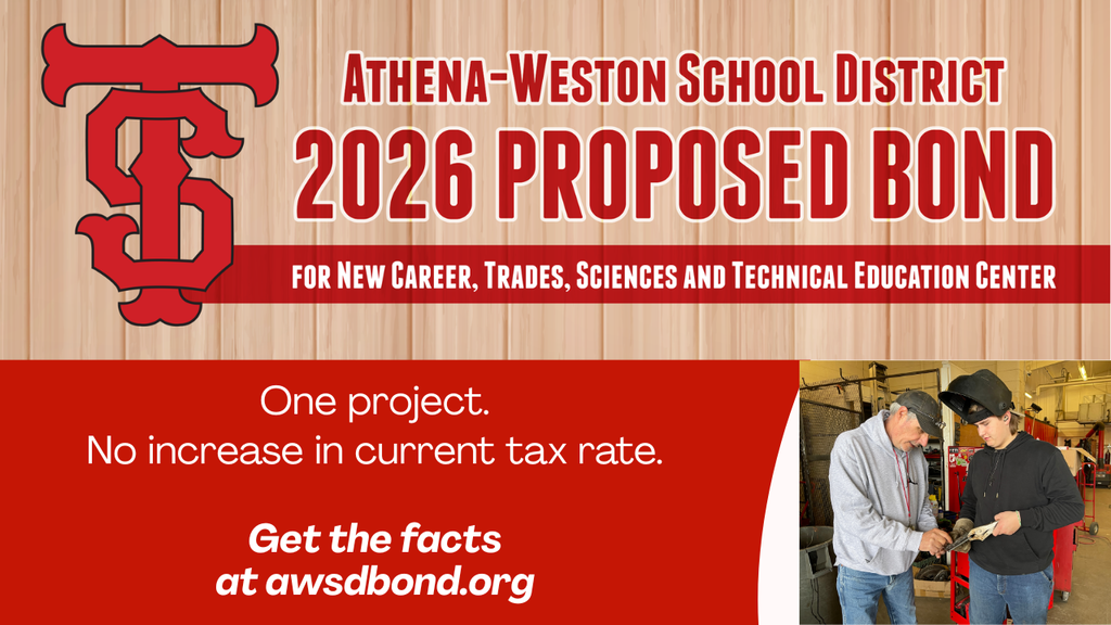 district bond graphic with metal shop