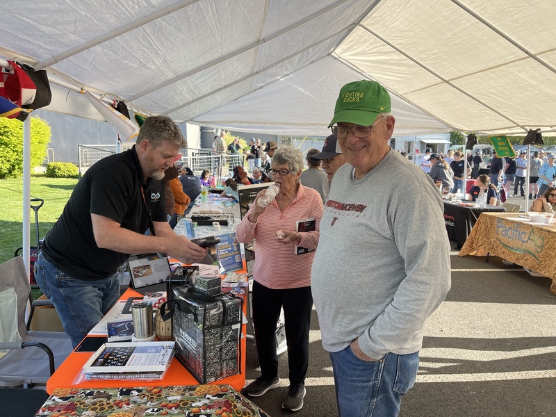 community at farm fair