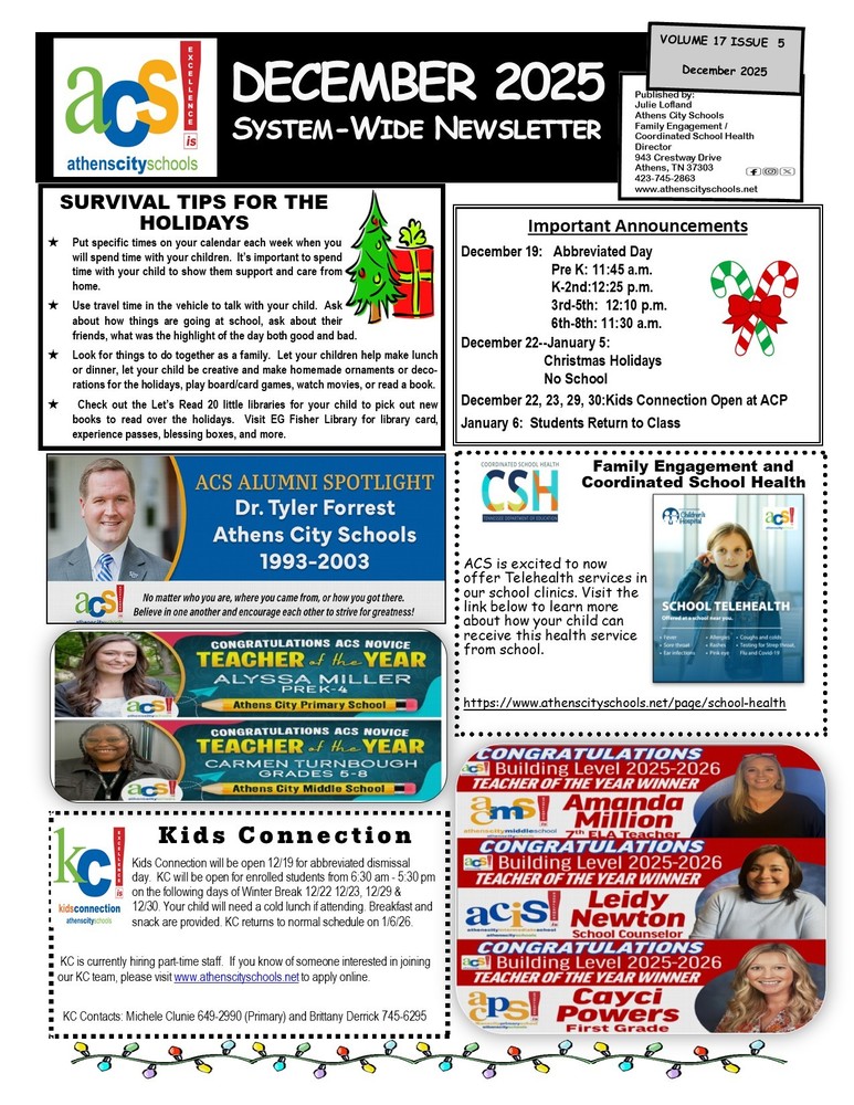newsletter december
