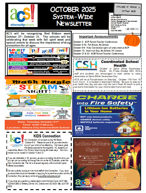 October Newsletter