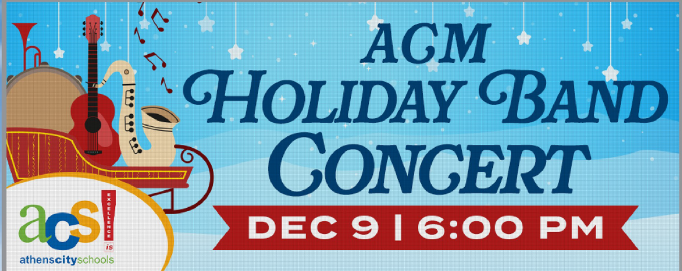acm holiday concert