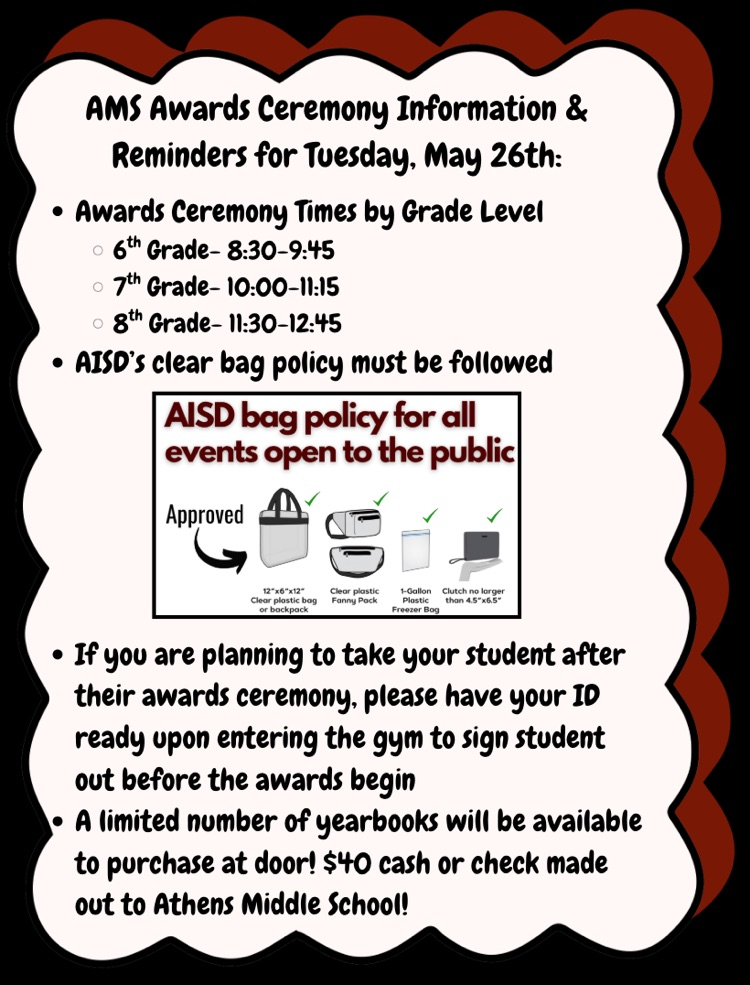 AMS Awards Ceremony 
