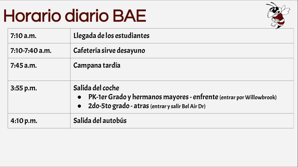 Regreso a clases