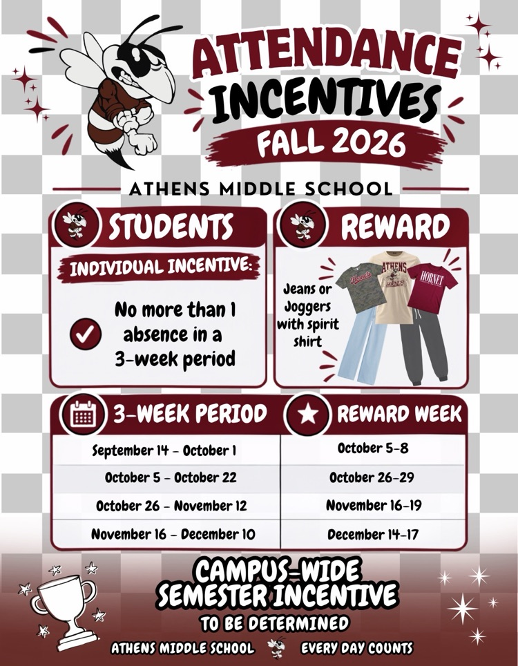 Fall Attendance Incentives