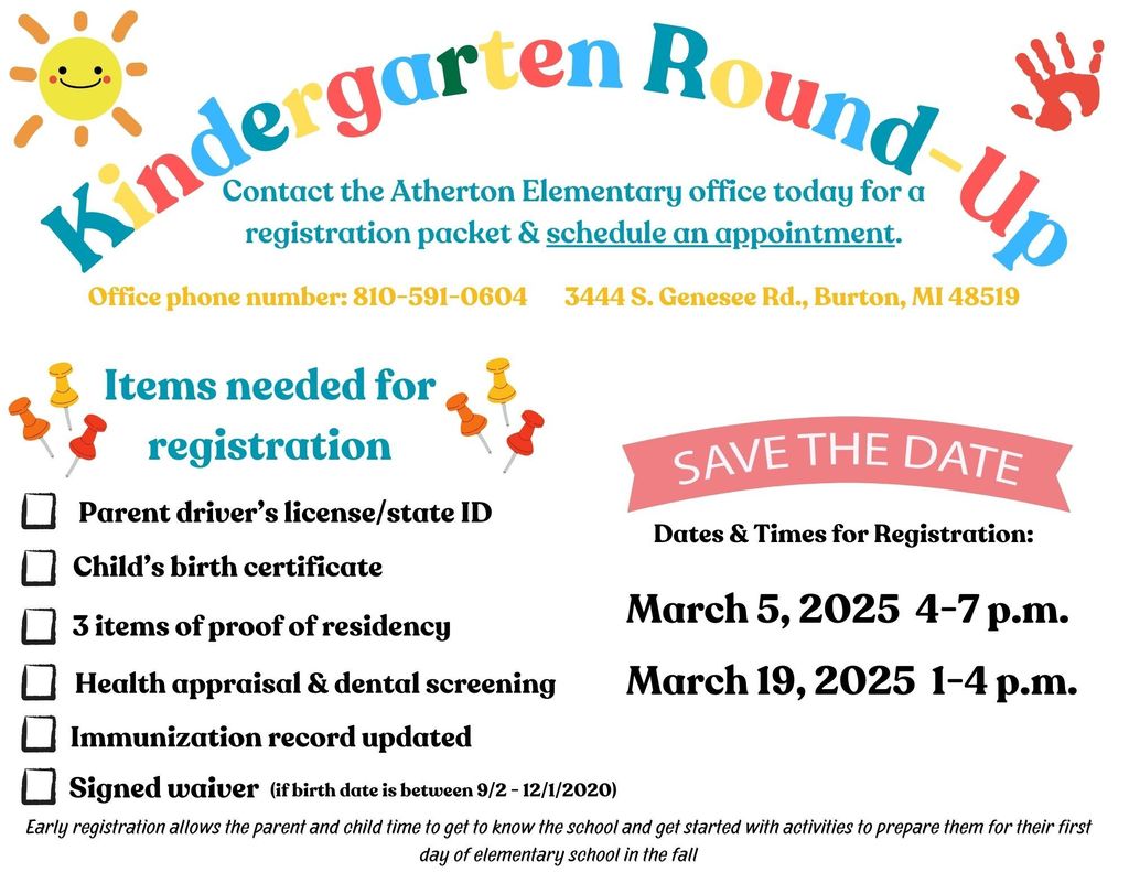 Kindergarten Round-Up