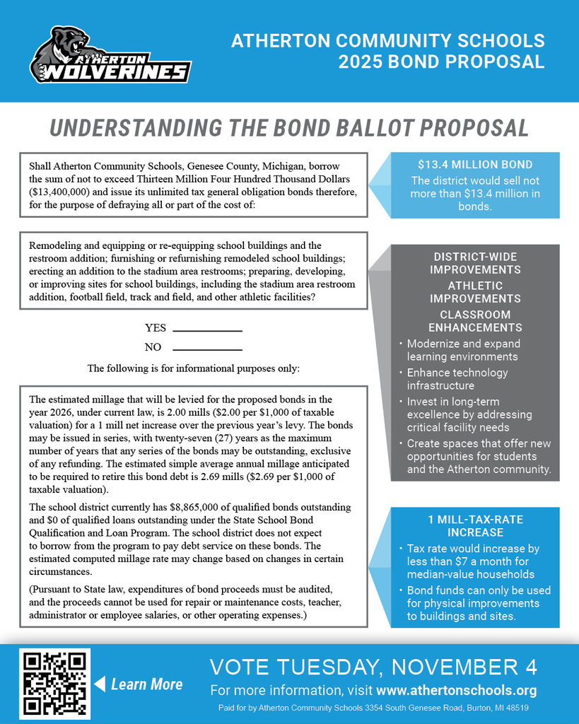 Bond Ballot Information