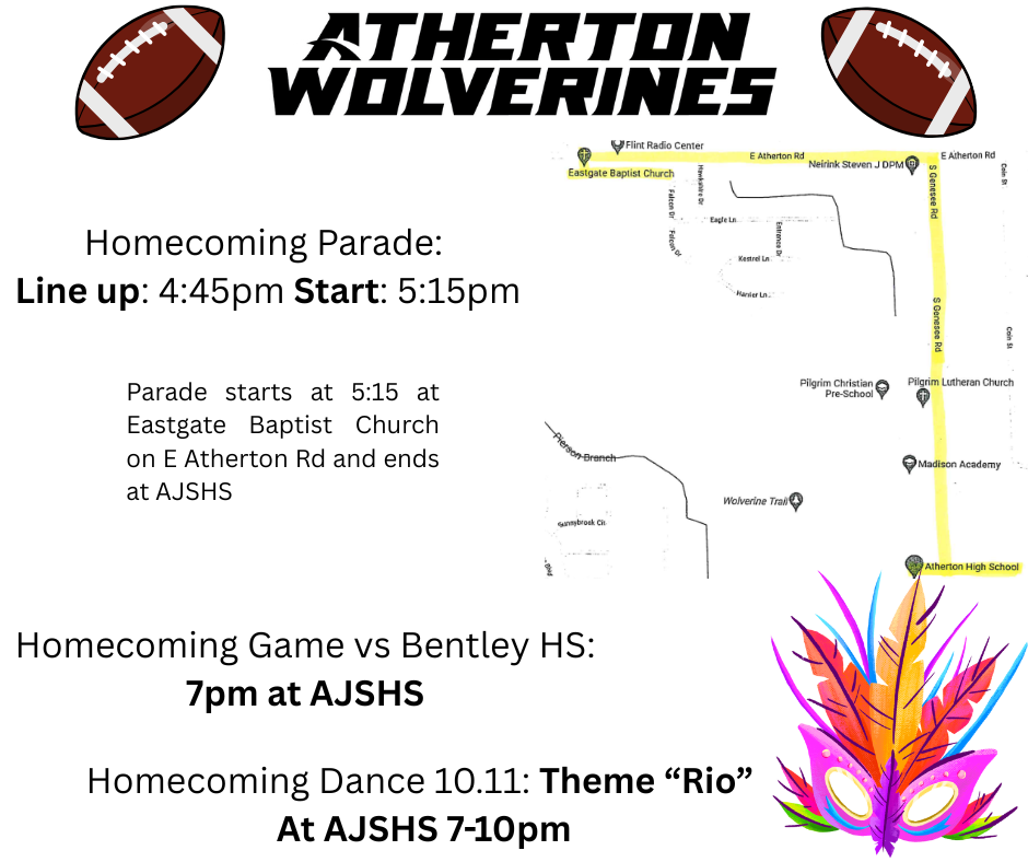 HOMECOMING INFO!