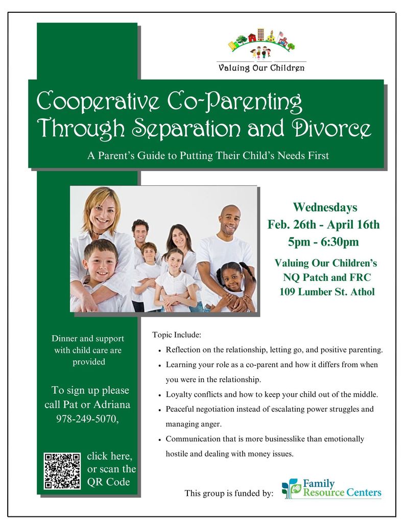 Cooperative Co-Parenting Through Separation and Divorce