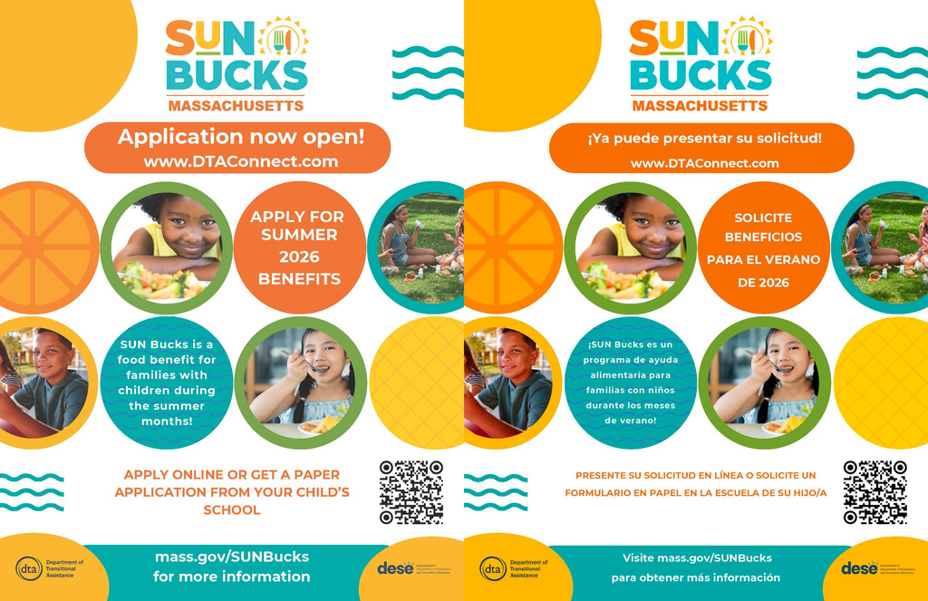 It’s back! SUN Bucks provides $120 in extra grocery benefits for each eligible child in our community. Many eligible children are automatically enrolled in SUN Bucks through other programs they already participate in. But, some eligible families will need to apply. Help spread the word to let families know that it’s easy to apply at DTAConnect.com/SUNBucks