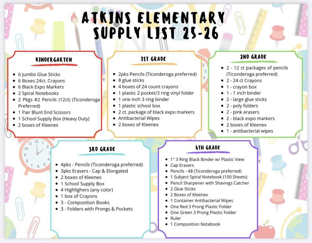 Supply List