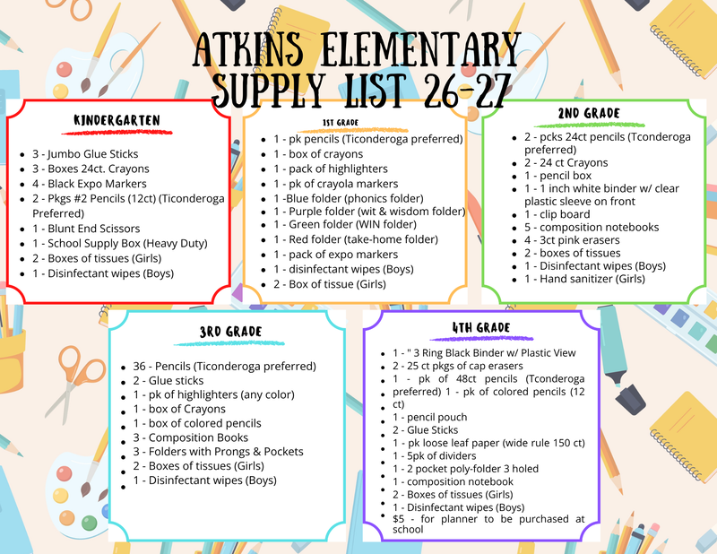 Supply List