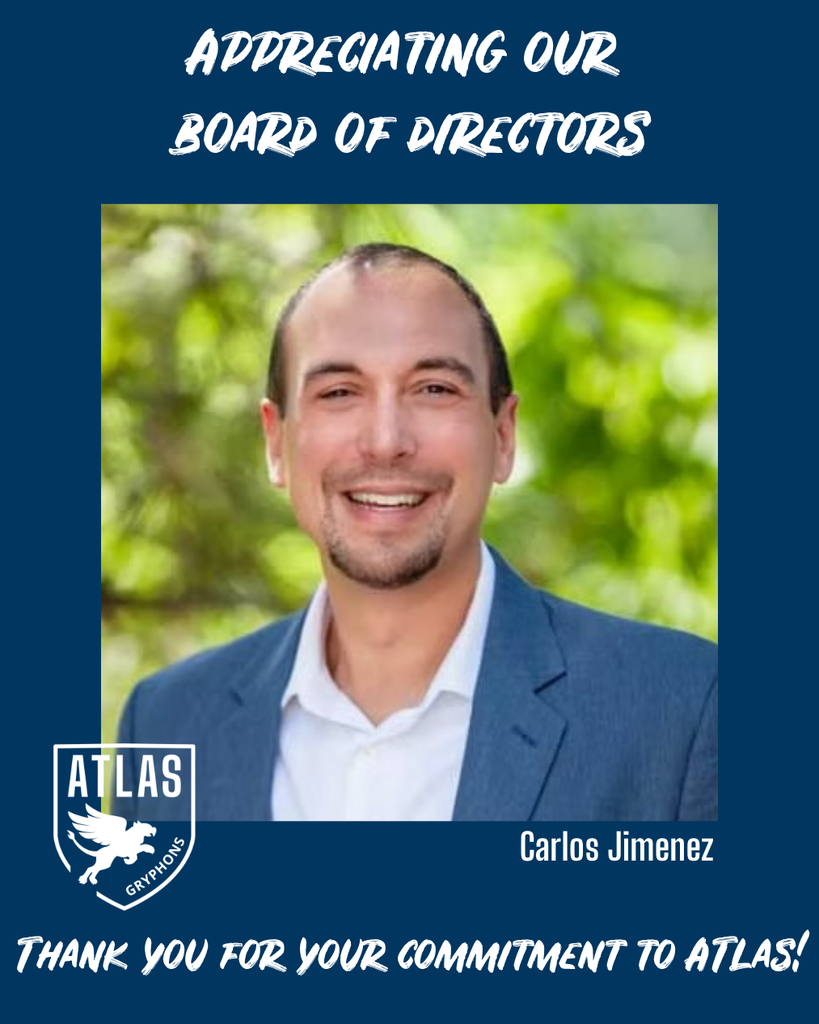 Thank you for your commitment to Atlas, Carlos Jimenez!