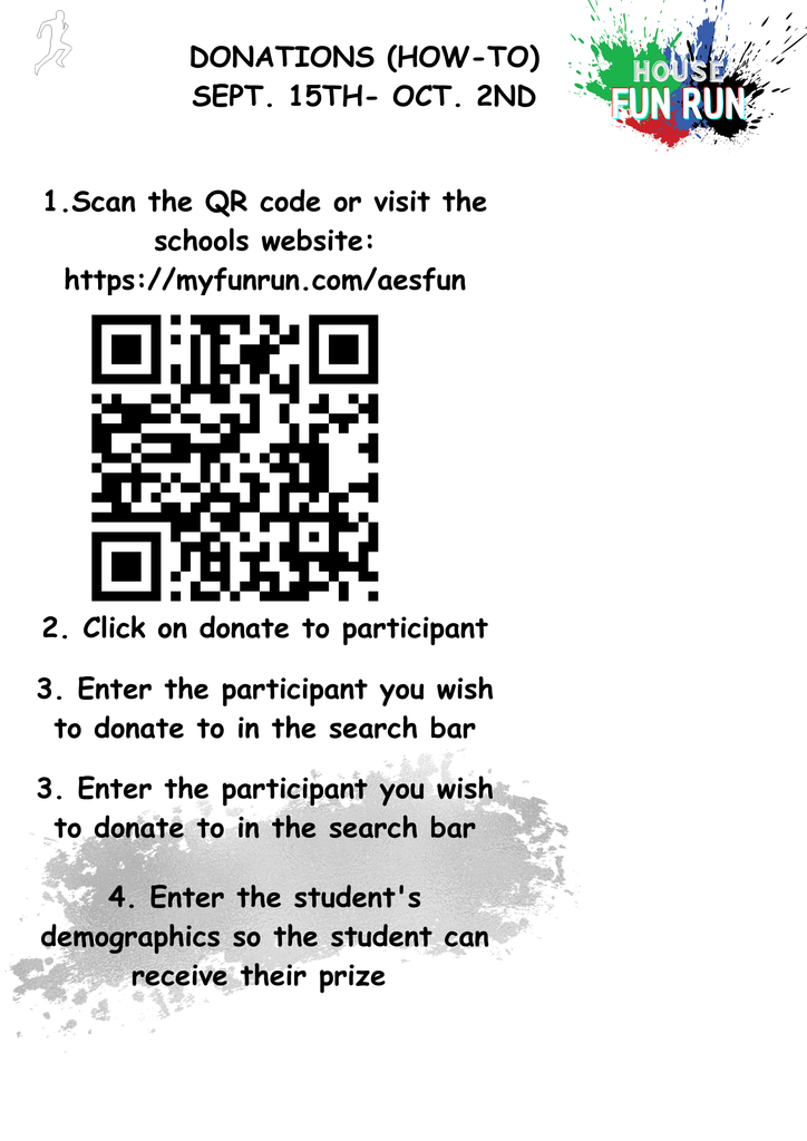 Donate to your student
