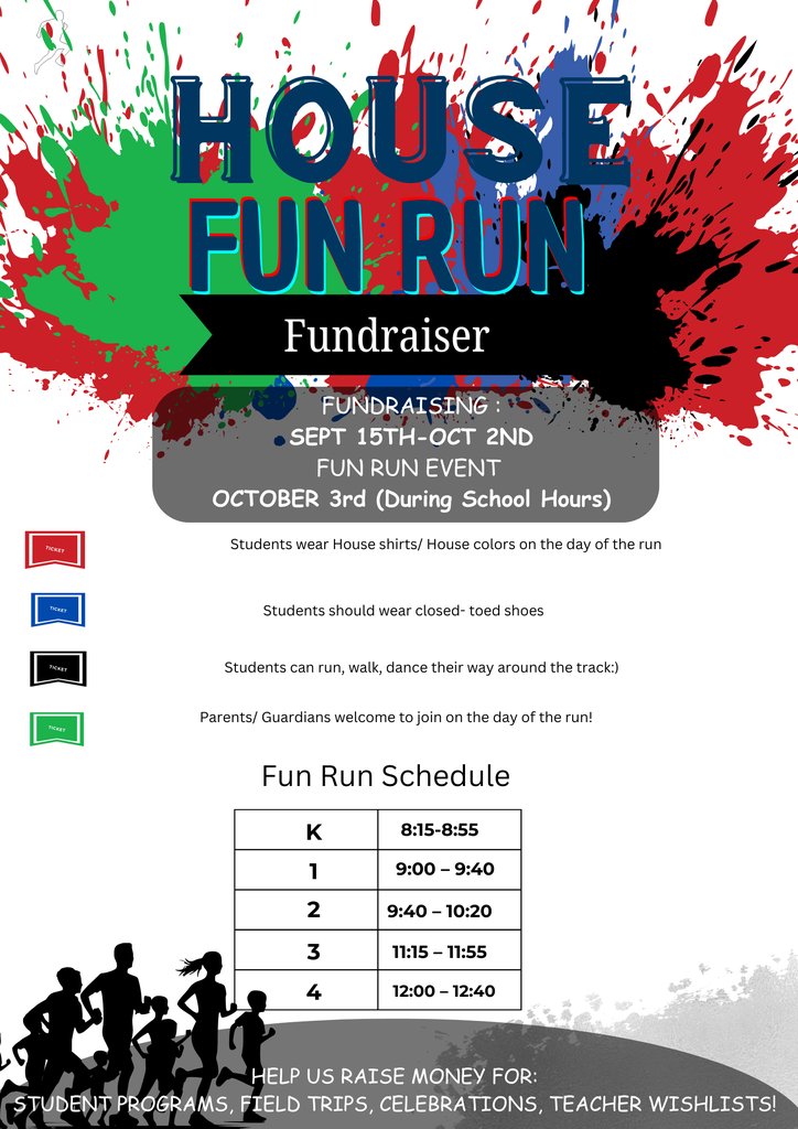 Come run with your student October 3rd
