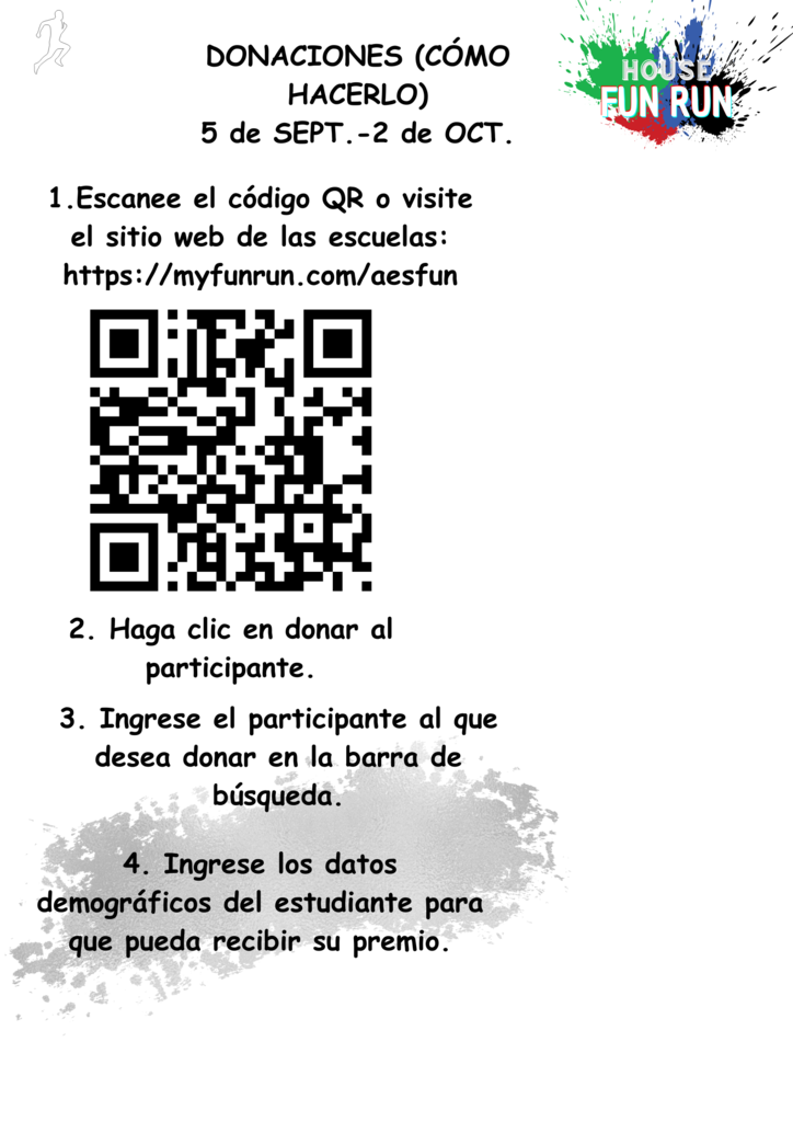 Donar a su estudiante