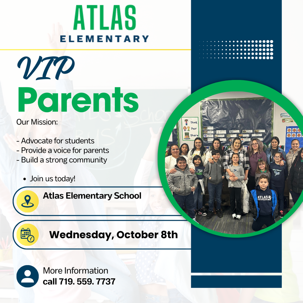 VI P Parents- Join us October 8th