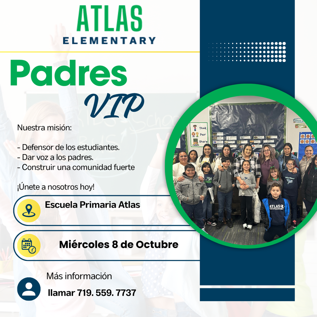 Padres VIP- Octubre 8
