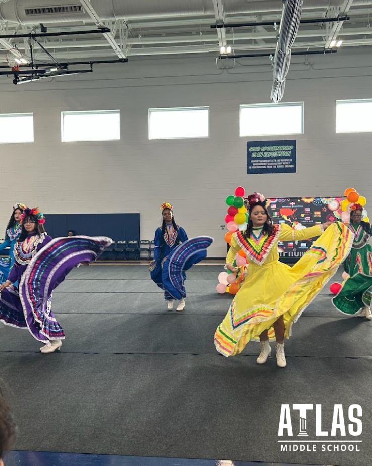 People Dance in festive dress