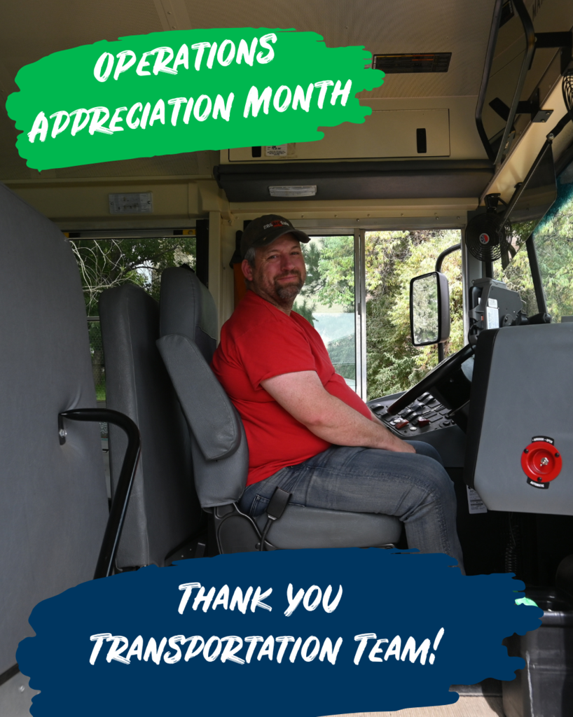 bus driver smiles